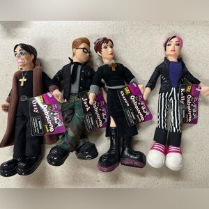 The Osbourne Family Plush Dolls - Set of 4